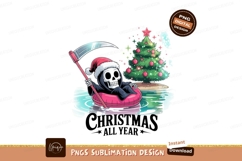 Grim Reaper Christmas Vacation tree santa Product Image 1