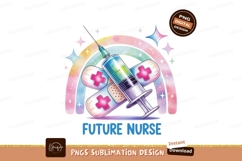 Syringe Rainbow Bandage Nurse medical Product Image 1
