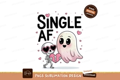 Skeleton ghost hearts pink broken Product Image 1