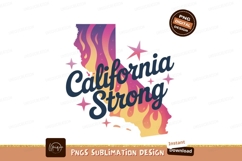 California strong state design graphic Product Image 1