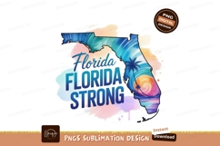 Florida strong beach sunset palm trees image Product Image 1
