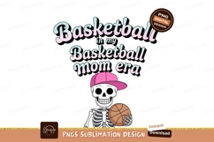 Skeleton basketball mom era pink Product Image 1