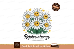 Happy daisy bouquet with hearts flowers smiling Product Image 1