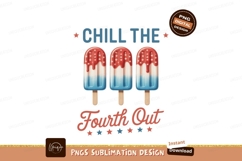 Patriotic Popsicles Fourth Of July Design chill Product Image 1