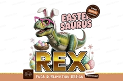 Dinosaur Easter Rex eggs basket Product Image 1