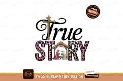 True Story Nativity Scene christmas jesus Product Image 1