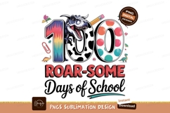 Dinosaur Roar Some Days School hundred Product Image 1
