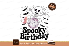 Skeleton disco ball birthday celebration spooky Product Image 1