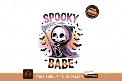 Spooky cute grim reaper babe Halloween image Product Image 1