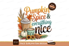Autumn drink pumpkin spice latte image Product Image 1