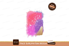 Pink purple gold watercolor splash image Product Image 1