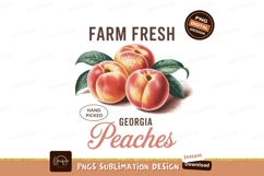 Georgia Peaches Farm Fresh Hand Picked fruit Product Image 1