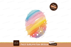 Colorful watercolor egg splash pastel Product Image 1