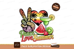 Peace Love Summer Tropical Vibes fruit Product Image 1