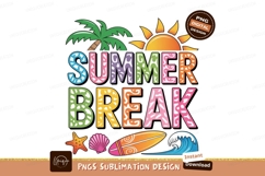 Colorful summer break beach vacation ocean Product Image 1