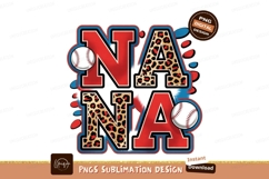 Nana baseball leopard print image Product Image 1