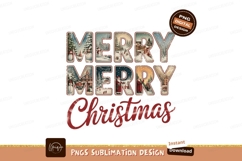 Merry Christmas Winter Scenes snow santa Product Image 1