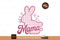 Pink glitter bunny mama stars Product Image 1