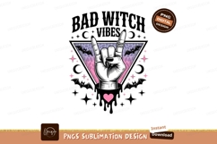 Rock hand gesture with bats and stars music Product Image 1