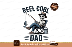 Skeleton fishing dad reel cool Product Image 1