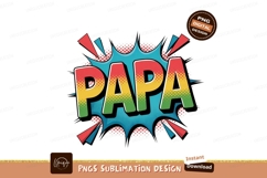 Papa comic explosion image Product Image 1