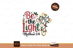 Be Light Festive Cross christmas holiday Product Image 1