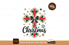 Festive floral ornament with stars image Product Image 1
