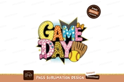 Game Day Softball Fun sports Product Image 1