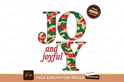 Joyful camouflage letters green Product Image 1