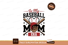Game Day Baseball Bow Daisies image Colorful Retro Flowers W Product Image 1