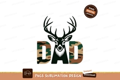 Deer Camo Dad father hunting Product Image 1