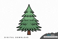 Pine tree sublimation png design Product Image 1