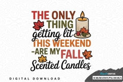 Fall themed scented candles design Product Image 1