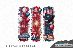 Patriotic celebration sublimation png design Product Image 1