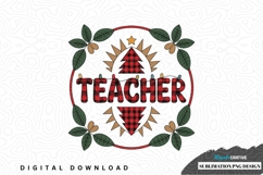 Christmas teacher appreciation sublimation png design Product Image 1