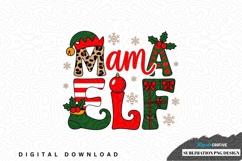 Mama elf sublimation png design Product Image 1