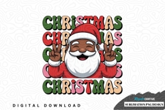 Cheerful santa claus christmas sublimation png design Product Image 1