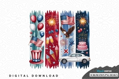 Patriotic 4th of july sublimation png design Product Image 1
