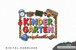 Kinder garten sublimation png design Product Image 1