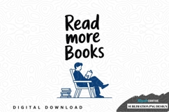 Read more books sublimation png design Product Image 1