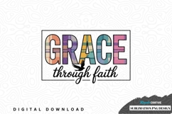 Grace through faith sublimation png design Product Image 1