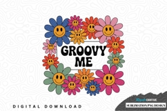 Groovy me sublimation png design Product Image 1