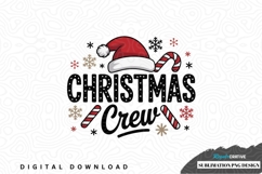Christmas crew sublimation png design Product Image 1