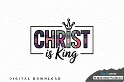 Christ is king sublimation png design Product Image 1