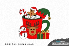 Christmas-themed sublimation png design Product Image 1