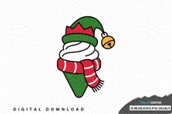 Christmas elf sublimation png design Product Image 1