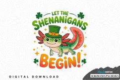 Let the shenanigans begin! - st. patrick's day sublimation Product Image 1