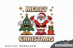 Merry christmas sublimation png design Product Image 1