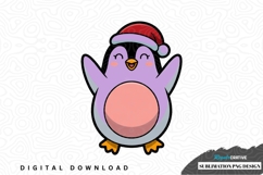 Cute penguin sublimation design Product Image 1