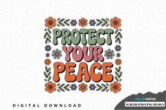 Protect your peace sublimation png design Product Image 1